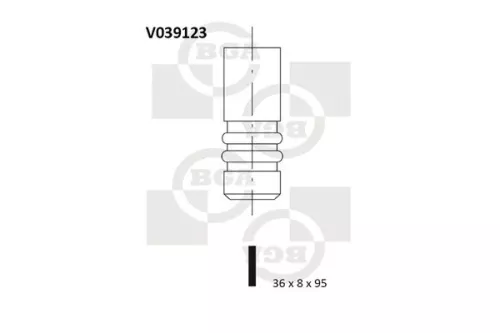 BGA BGA V039123 Intake Valve 