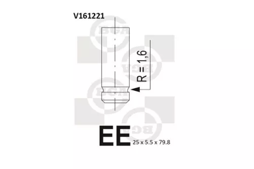BGA Exhaust Valve (V161221)