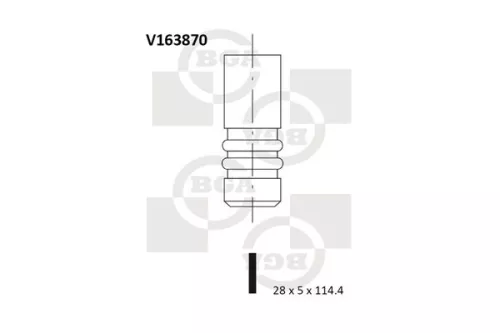 BGA BGA V163870 Intake Valve 