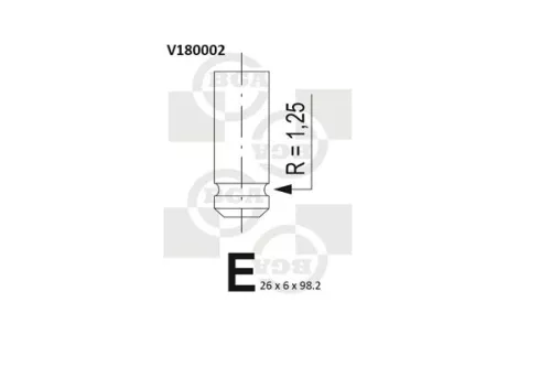 BGA Exhaust Valve (V180002)