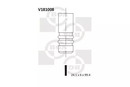 BGA Exhaust Valve (V181008)