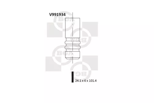 BGA Exhaust Valve (V991934)