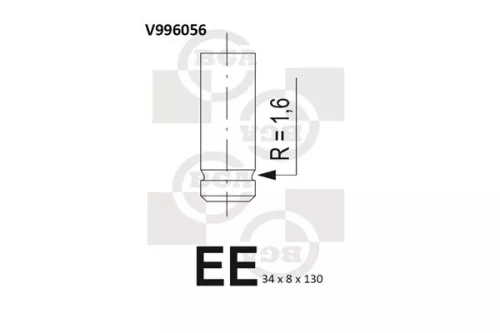 BGA Exhaust Valve (V996056)