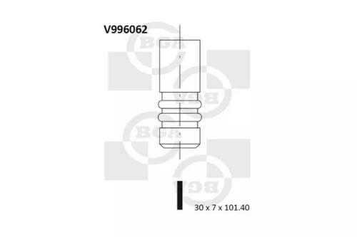 BGA Exhaust Valve (V996062)