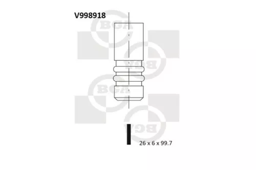 BGA BGA V998918 Intake Valve 