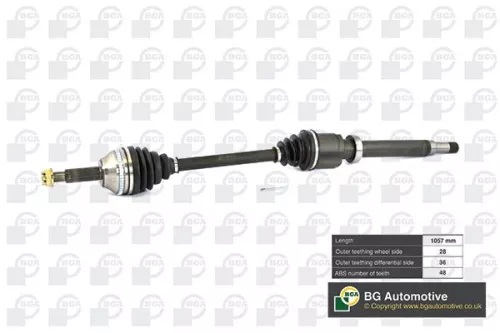 BGA BGA DS2351RA BGA DS2351RA Drive Shaft 