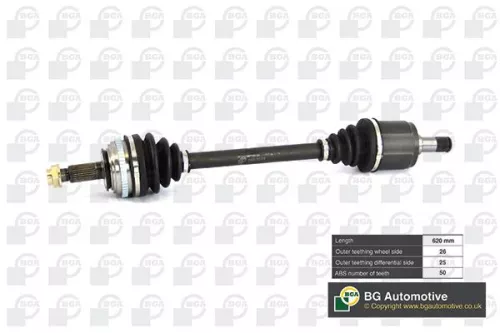 BGA DS2502RA Drive Shaft