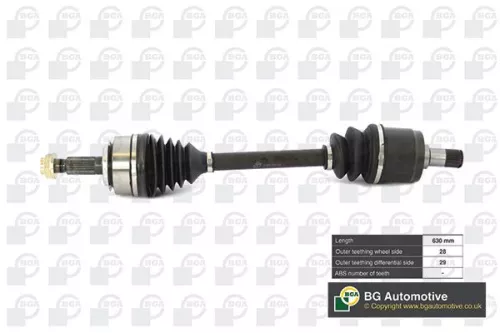 BGA DS2519L Drive Shaft