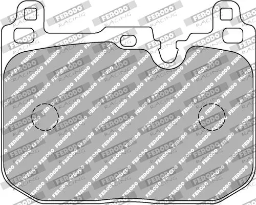 FERODO RACING FERODO RACING FCP4611H FERODO RACING FCP4611H Brake Pad Set 