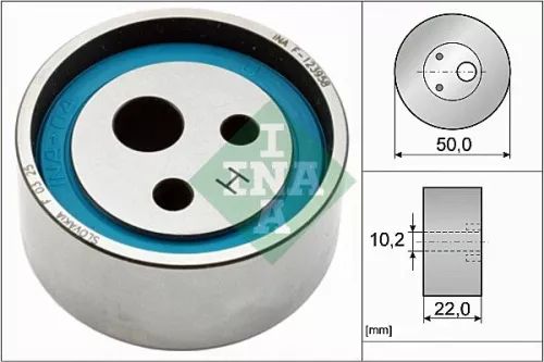 Ina Timing Belt Tensioner Pulley For Nissan Renault 19 Clio Kangoo Kubistar Mega