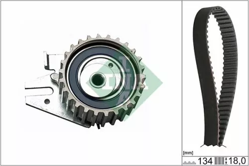 Schaeffler INA Schaeffler INA 530 0221 10 Ina Timing Belt Kit For Fiat Lancia Brava Bravo Marea Y 