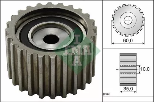 Schaeffler INA Schaeffler INA 532 0085 20 Deflection Pulley/Guide Pulley, timing belt 