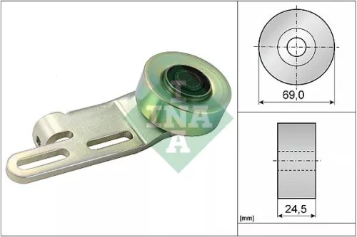 Schaeffler INA Schaeffler INA 531 0239 10 Tensioner Pulley, V-ribbed belt 