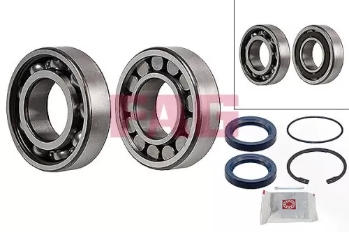 Schaeffler FAG Schaeffler FAG 713 6115 30 Fag Rear Wheel Bearing Kit For Porsche Vw 1500 1600 181 924 944 Kaefer Karmann G 