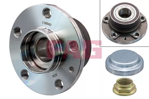 Fag Rear Wheel Bearing Kit For Citroën Fiat Lancia Peugeot 807 C8 Phedra Ulysse