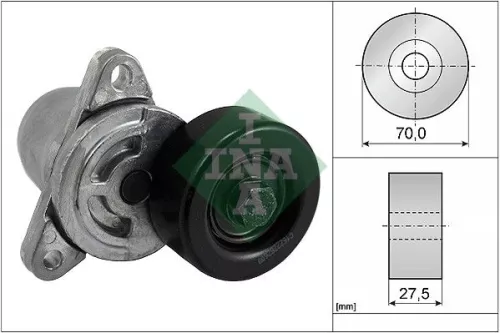 Schaeffler INA Schaeffler INA 534 0306 10 Ina Belt Tensioner V-ribbed Belt For Hyundai Kia Accent Carens Cee'd Cerato Elan 