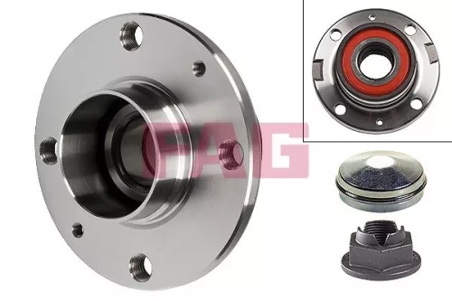 Fag Rear Wheel Bearing Kit For Opel Vauxhall Adam Corsa Corsavan