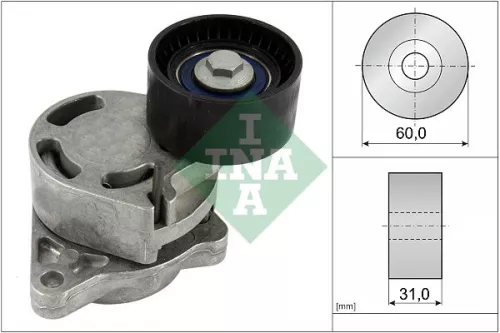 Schaeffler INA Schaeffler INA 534 0317 10 Ina Belt Tensioner V-ribbed Belt For Nissan Opel Renault Vauxhall Interstar Mast 