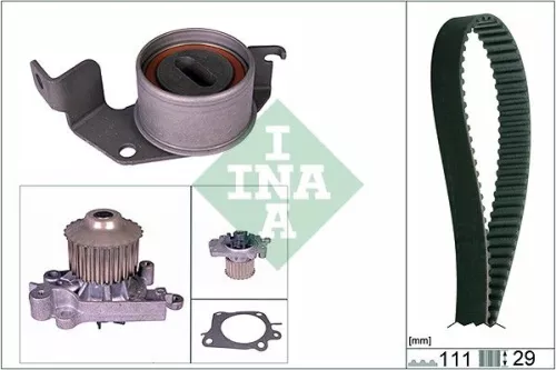 Ina Water Pump & Timing Belt Kit For Mitsubishi Carisma