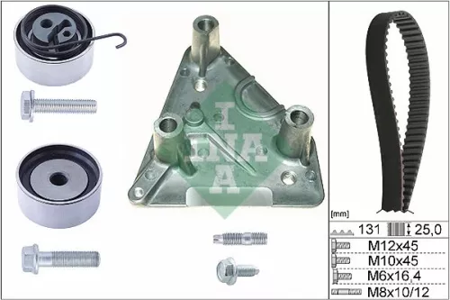 Ina Timing Belt Kit For Chevrolet Opel Vauxhall Astra Astravan Combo Combo Tour 