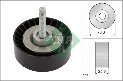 Schaeffler INA Schaeffler INA 532 0652 10 Ina Deflection Idler Guide Pulley V-ribbed Belt For Ford Ford (Changan) Ford Australia 