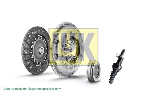 LuK 4PC Clutch Kit for CITROËN PEUGEOT 307 407 607 C4 C5 C8