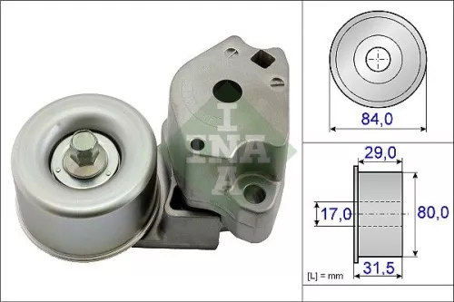Ina Belt Tensioner V-ribbed Belt For Mitsubishi L 300 / Delica L200 L200 / Trito