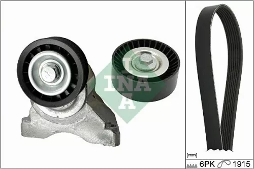 INA V-Ribbed Belt Set for FORD COURIER FOCUS