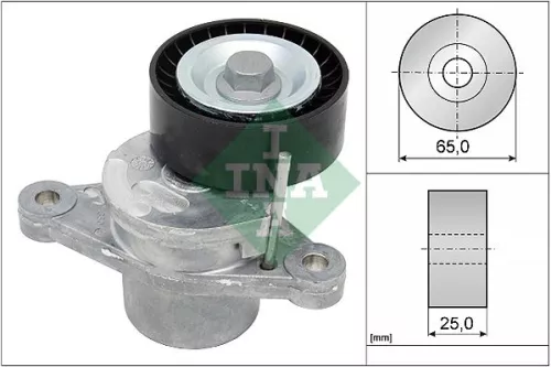 Ina Belt Tensioner V-ribbed Belt For Citroën Ds Peugeot 2008 208 3008 308 308 Cc