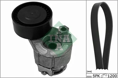 INA V-Ribbed Belt Set for NISSAN RENAULT ALMERA CLIO GRAND SCÉNIC KANGOO KUBISTA