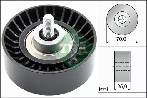 Schaeffler INA Schaeffler INA 532 0655 10 Ina Deflection Idler Guide Pulley V-ribbed Belt For Ford Ford (Changan) Ford Australia 