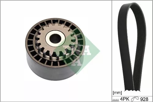 INA V-Ribbed Belt Set for DACIA FIAT NISSAN PEUGEOT RENAULT 206 CLIO KANGOO KUBI