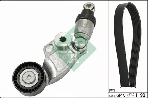 INA V-Ribbed Belt Set for MAZDA 3 6 CX-5 CX-8