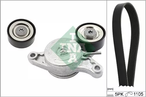 INA V-Ribbed Belt Set for MINI MINI MINI CLUBMAN MINI CLUBVAN MINI COUNTRYMAN MI