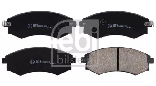 FEBI BILSTEIN FEBI BILSTEIN 170253 Brake Pad Set, disc brake 