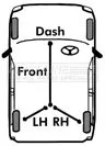 FIRST LINE FIRST LINE (FKB6006) Cable Pull, parking brake 