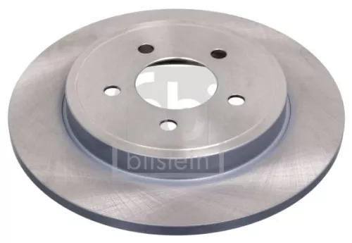 2x Febi Rear Solid Brake Discs For Ford Maverick