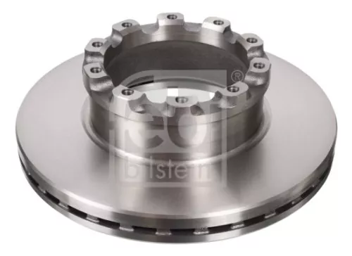 2x Febi Front Rear Internally Vented Brake Disc