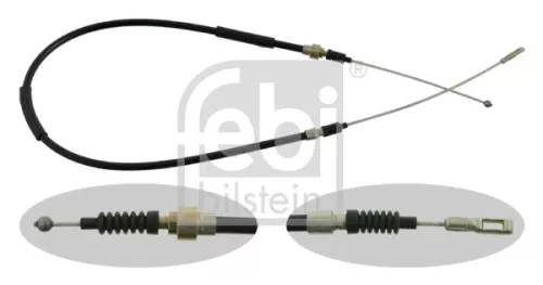 FEBI BILSTEIN FEBI BILSTEIN 02088 Febi Rear Left Or Right Handbrake Cable For Audi 100 200 