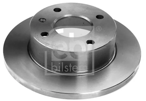 2x Febi Front Solid Brake Disc For Ford Sierra