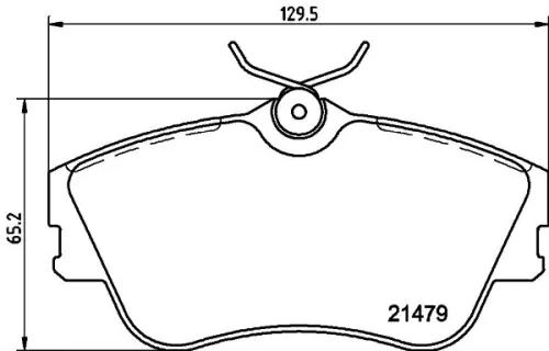 MINTEX MINTEX MDB1682 1x MINTEX MDB1682 Brake Pad Set 