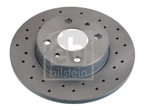 FEBI BILSTEIN FEBI BILSTEIN 107724 2x Febi Rear Solid Brake Disc For Abarth 500 / 595 / 695 500c / 595c / 695 
