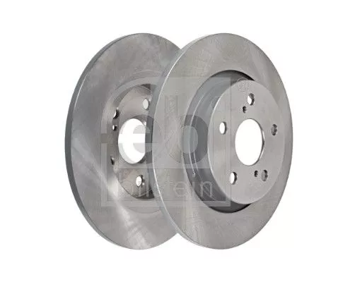 FEBI BILSTEIN FEBI BILSTEIN 108412 2x Febi Rear Solid Brake Disc For Toyota Avensis 