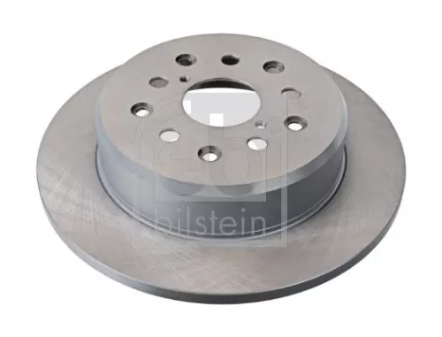 2x Febi Rear Solid Brake Disc For Lexus Toyota Aristo Gs Is Sc