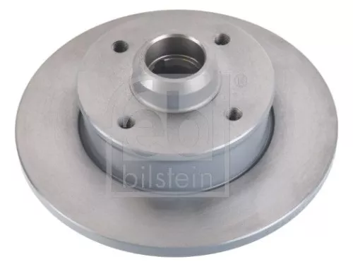 2x Febi Rear Solid Brake Disc For Seat Vw Cordoba Cordoba Vario Corrado Go