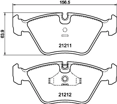 MINTEX MINTEX (MDB1878) 1x  MINTEX Brake Pad Set 