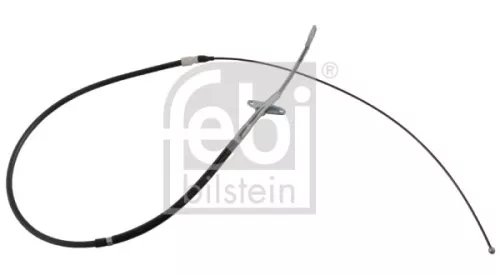 FEBI BILSTEIN FEBI BILSTEIN 09498 Febi Rear Left Handbrake Cable For Mercedes-benz T1 