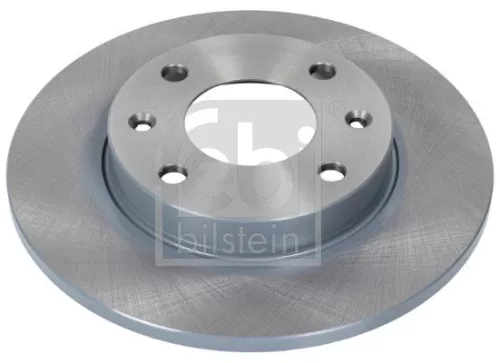 2x Febi Front Rear Solid Brake Disc For Citroën Peugeot 106 106 Van 205 20