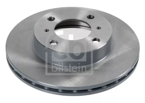 2x Febi Front Internally Vented Brake Disc For Mitsubishi Proton Carisma C