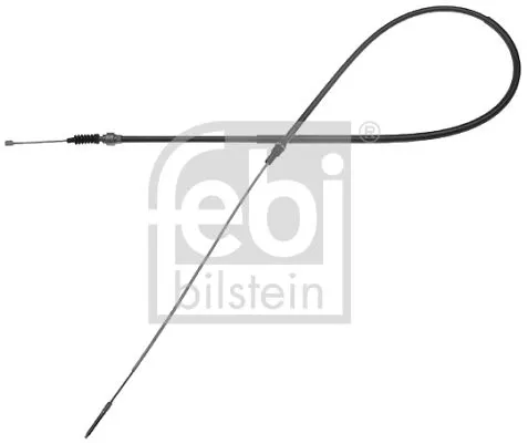 FEBI BILSTEIN FEBI BILSTEIN 14202 Febi Rear Left Or Right Handbrake Cable For Vw Golf Jetta 